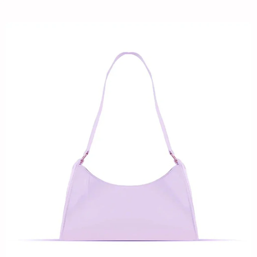 lark lilac hand bag