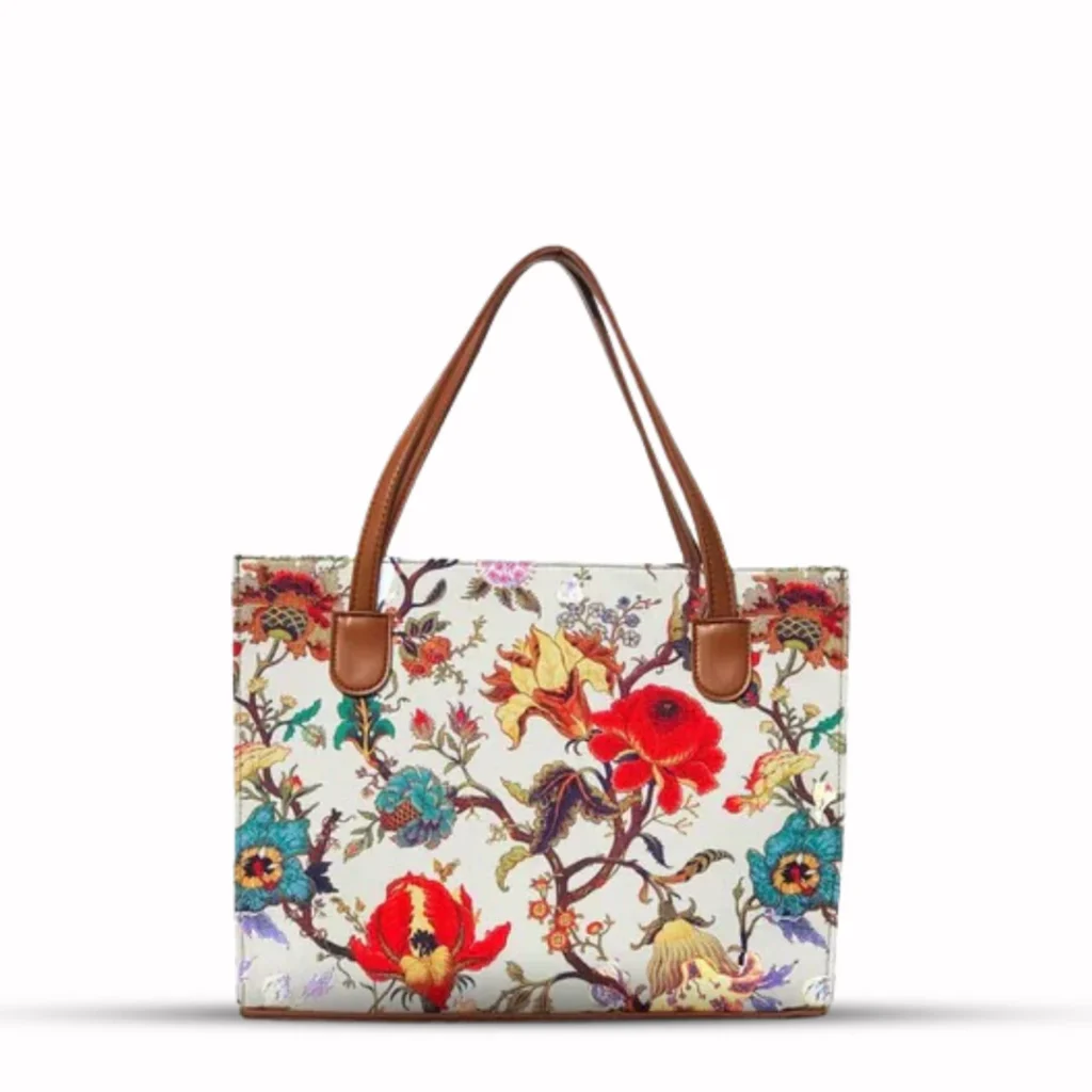 camellia hand bag