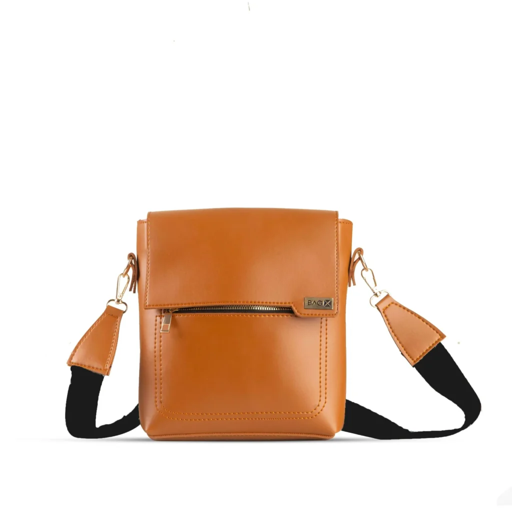 quest brown hand bag