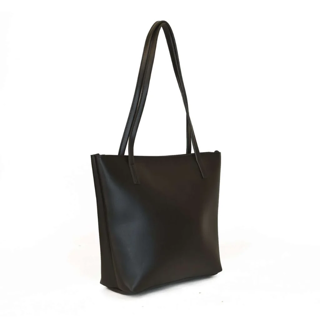 infinity black hand bag