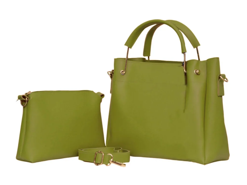 moscow green hand bag