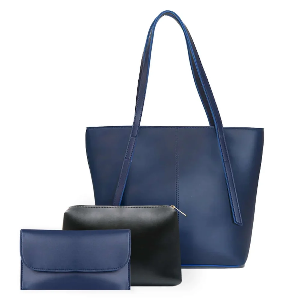 nova 3 pcs blue hand bag